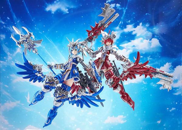 Godz Order Plastic Model Kit PLAMAX GO-04 Godwing Dragon Knight Himari Bahamut 17 cm 11