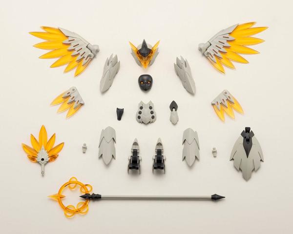 Megalomaria Unlimited Universe Model Kit Accesoory Set Metamorphose Unit Exarmor White Eagle 1