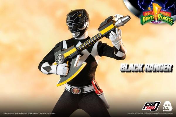 Mighty Morphin Power Rangers: Black Ranger - FigZero Figure 1/6 - ThreeZero