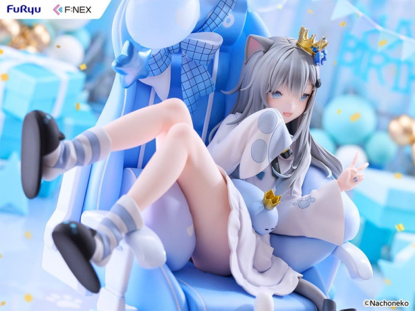Virtual YouTuber F:NEX PVC Figure 1/7 Nachoneko Birthday Ver. 24 cm 10