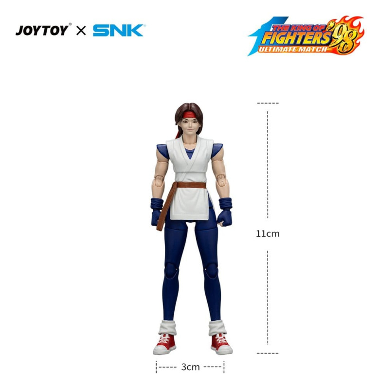 The King of Fighters '98 Ultimate Match Action Figure Yuri Sakazaki (Art of Fighting Team) 12 cm 6