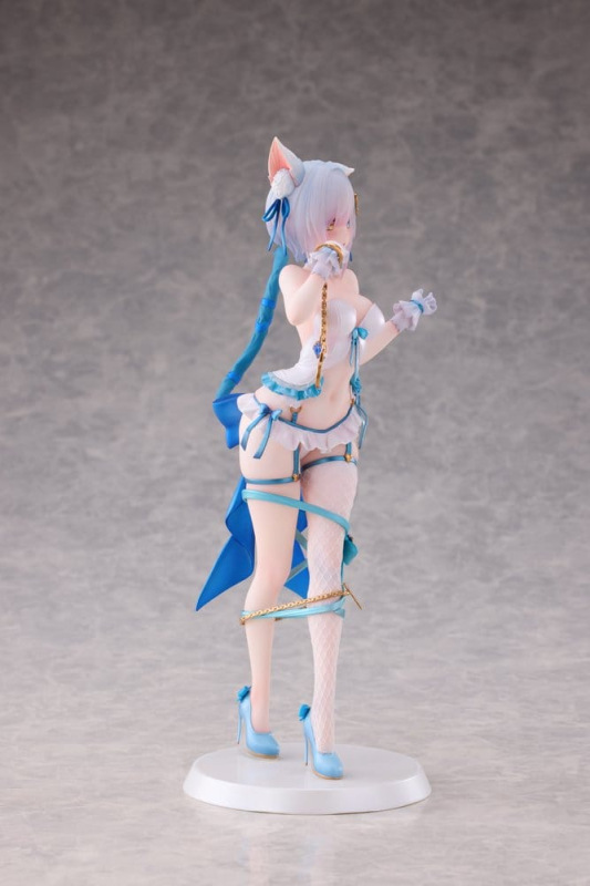 Original Character PVC Figure 1/7 Shibarare Neko Putika-chan Deluxe Edition 26 cm 11