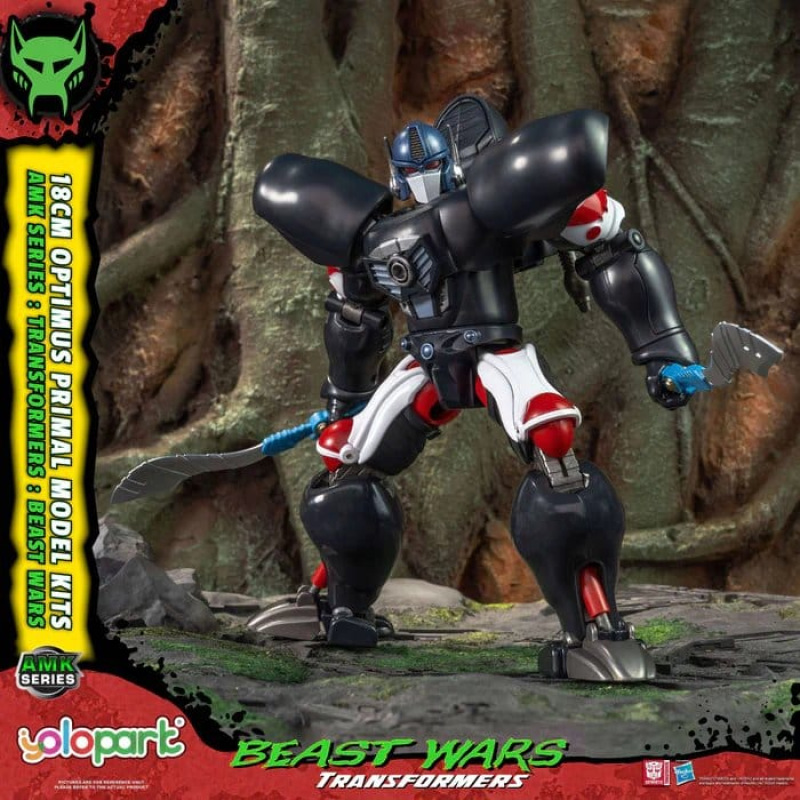 Transformers: Beast Wars AMK Series Plastic Model Kit Optimus Primal 18 cm 2