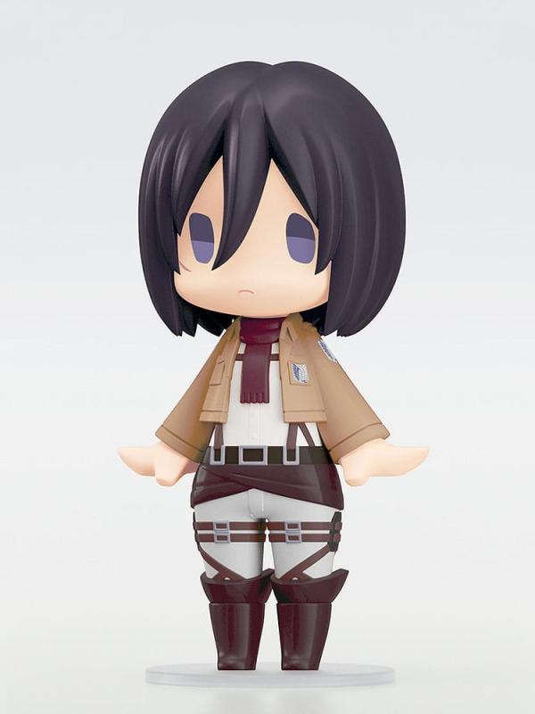 Attack on Titan HELLO! GOOD SMILE Action Figure Mikasa Ackerman 10 cm 3