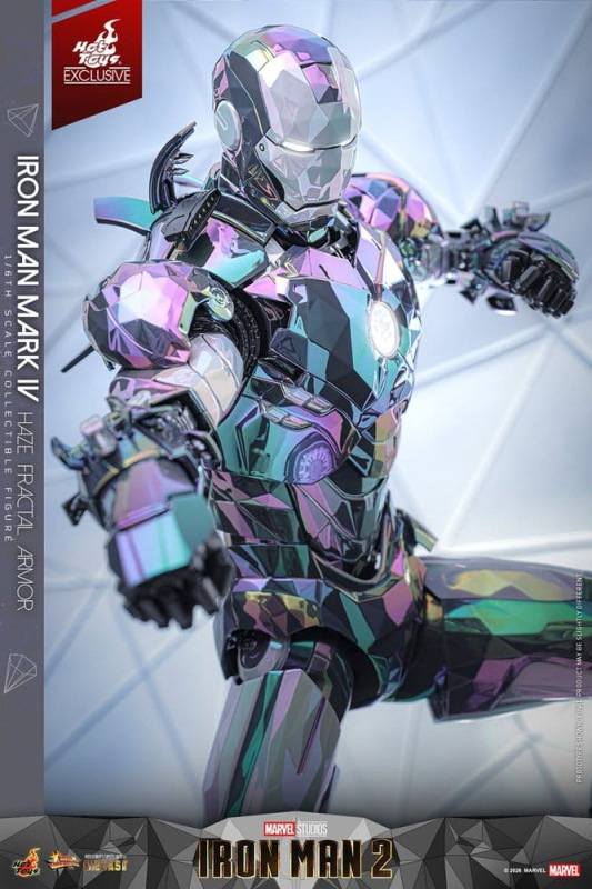 Iron Man 2 Action Figure 1/6 Iron Man Mark IV (Haze Fractal Armor) 33 cm 5