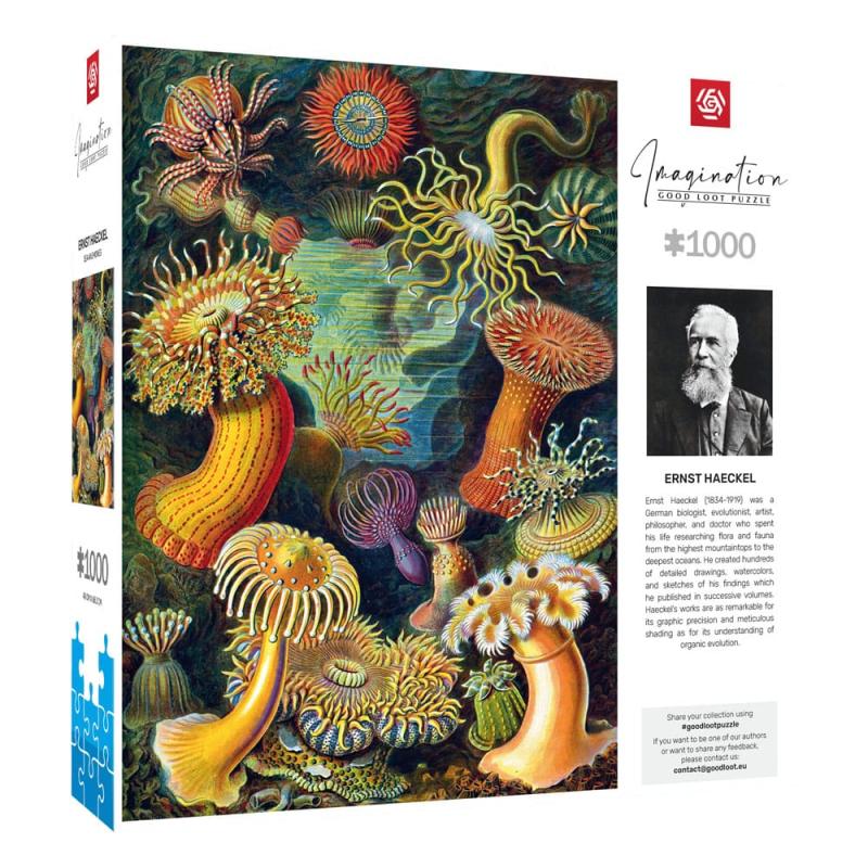 Ernst Haeckel Imagination Puzzle Sea Anemones/Stworzenia morskie (1000 pieces)