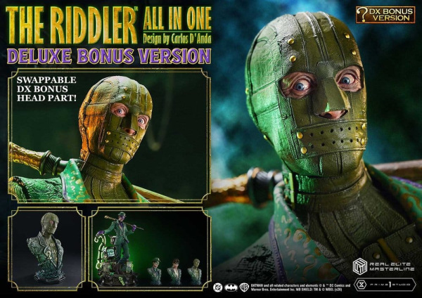 DC Comics Real Elite Masterline Series Statue 1/3 The Riddler All In One (Design by Carlos D'Anda) D 2