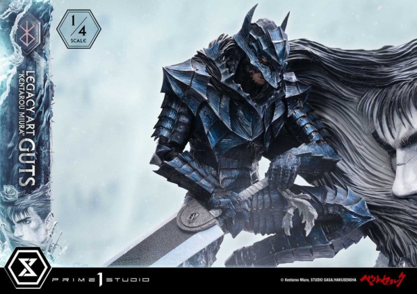 Berserk Legacy Art "Kentarou Miura" Statue 1/4 Guts 74 cm 13