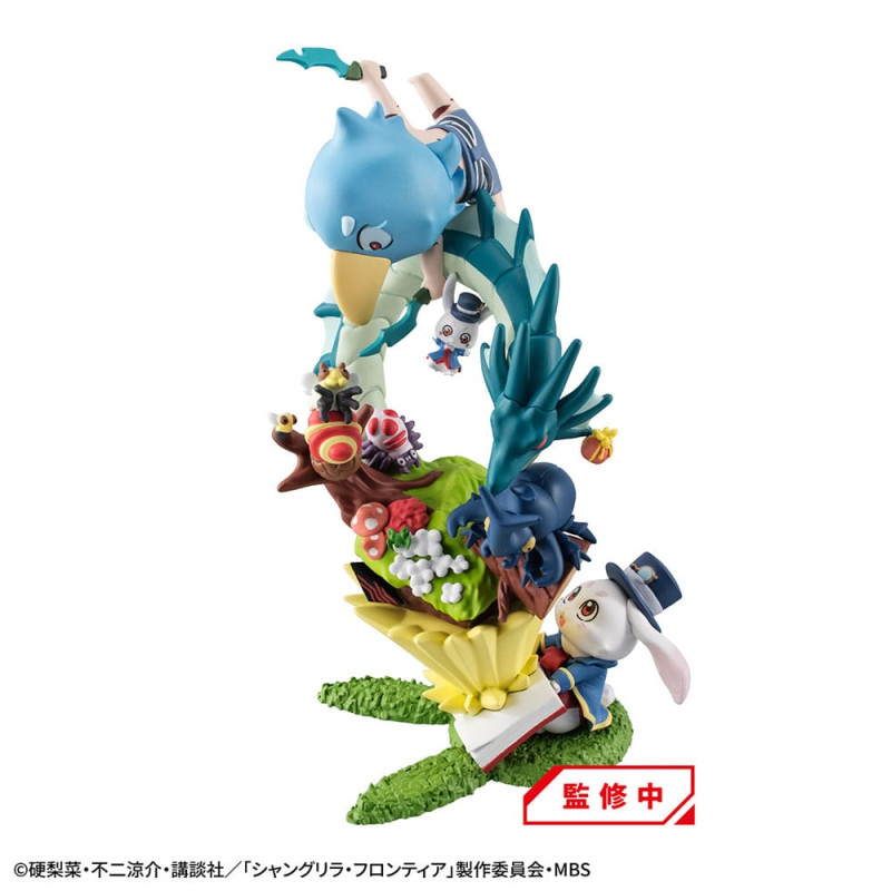 Shangri-La Frontier Petitrama EX Series Trading Figure 3-Set Shangri-La Frontier vs Monster Diorama 8