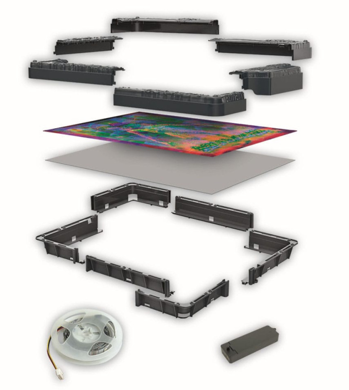 Stranger Things Metamorphic Art Collection Jigsaw Puzzle with Light-Up Effect Demogorgon (520 pieces 6