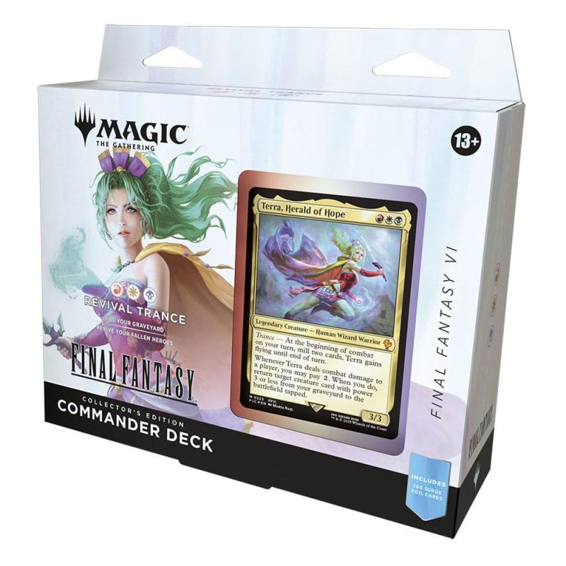 Magic the Gathering Final Fantasy Commander Decks Collector's Edition Display (4) english 3