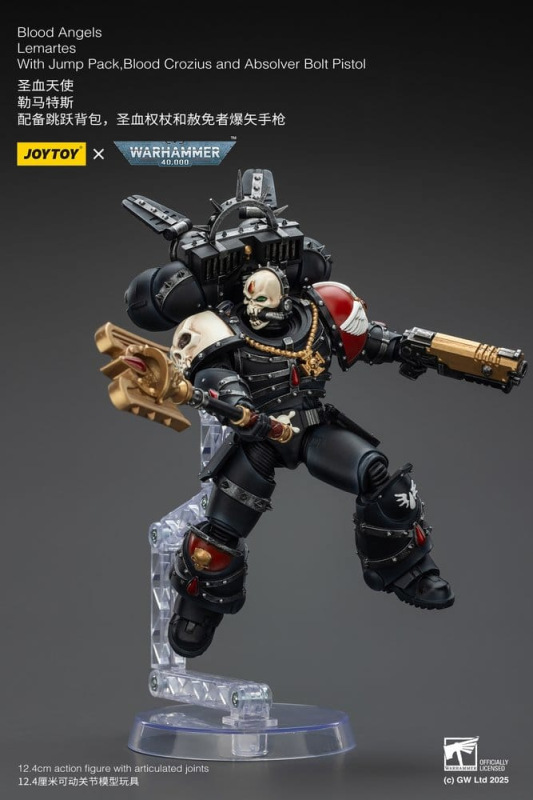 Warhammer 40,000 Action Figure Blood Angels Lemartes 12 cm 9
