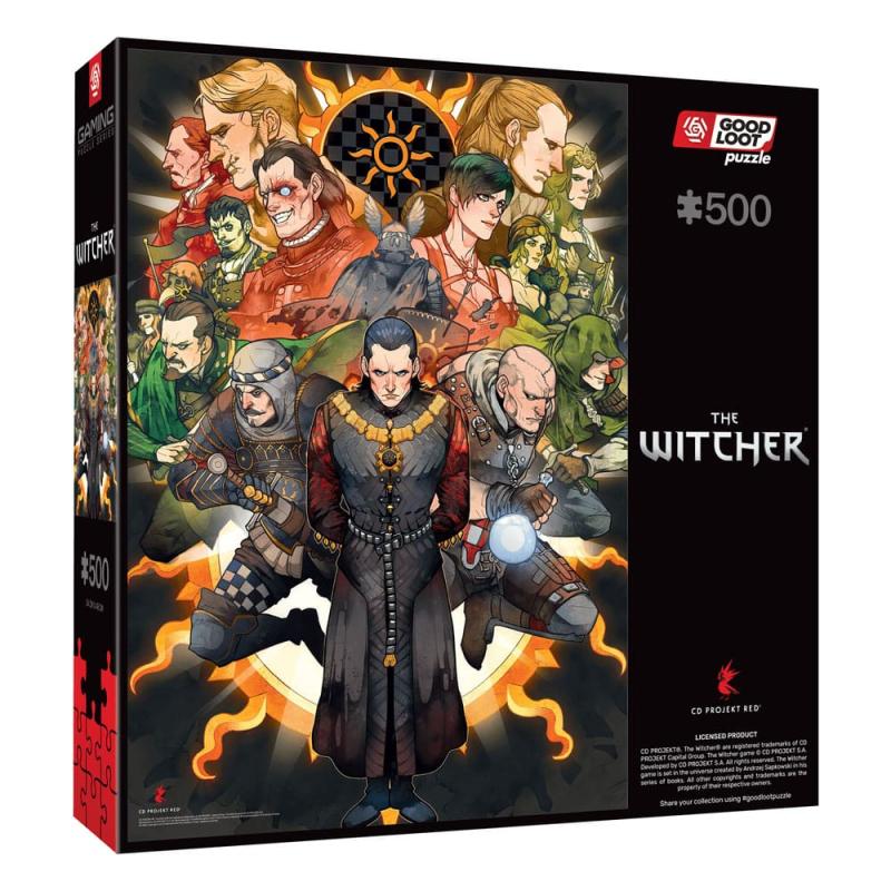 The Witcher Gaming Puzzle Nilfgaard (500 pieces)