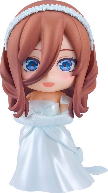 The Quintessential Quintuplets Nendoroid Action Figure Miku Nakano: Wedding Dress Ver. 10 cm