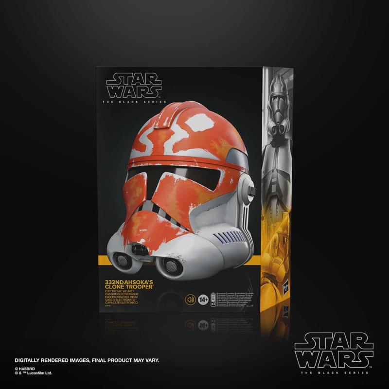 Star Wars: The Clone Wars Black Series Electronic Helmet 332nd Ahsoka's Clone Trooper