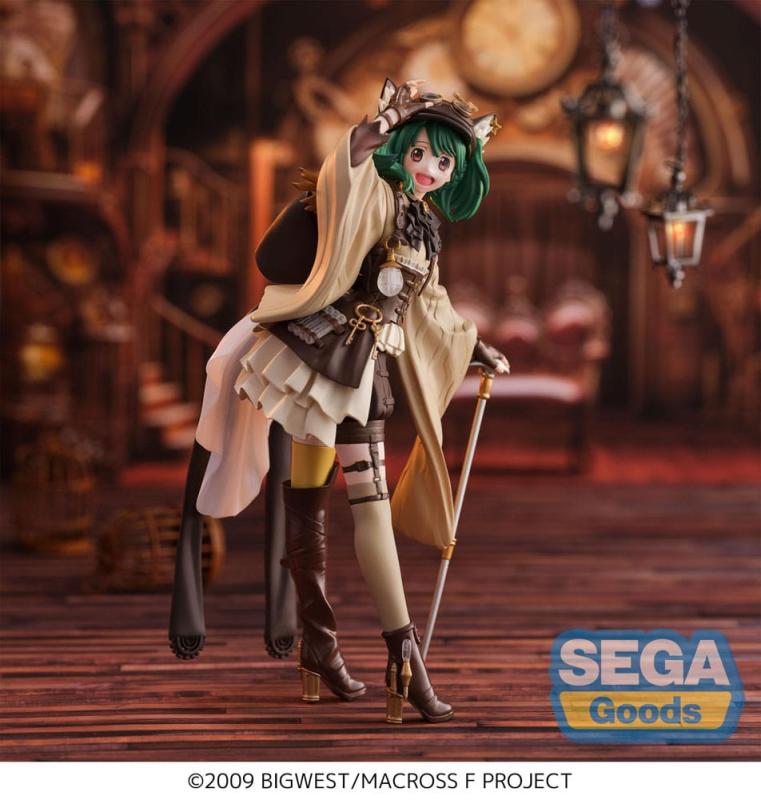 Macross Frontier FIGURIZMa PVC Statue Ranka Lee Oshare Macross Revolution Ver. 17 cm