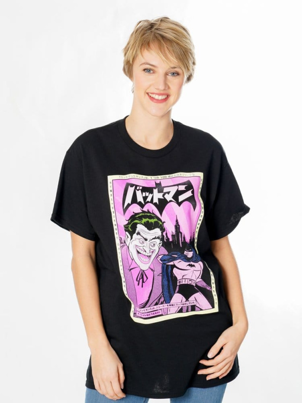Batman T-Shirt Joker Anime Poster Size M 3