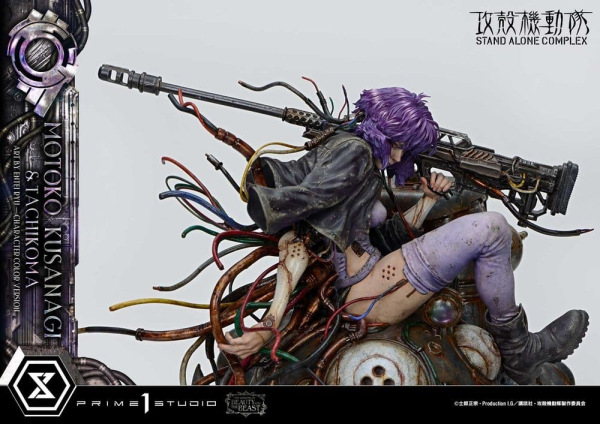 Ghost in the Shell Stand Alone Complex The Legend of Beauty and the Beast Statue 1/4 Motoko Kusanagi 10