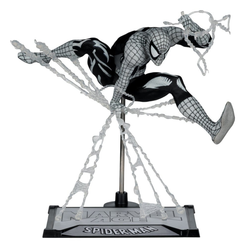 Marvel PVC Statue 1/10 Spider-Man (Marvel Age #90) (Line Art) 18 cm 5