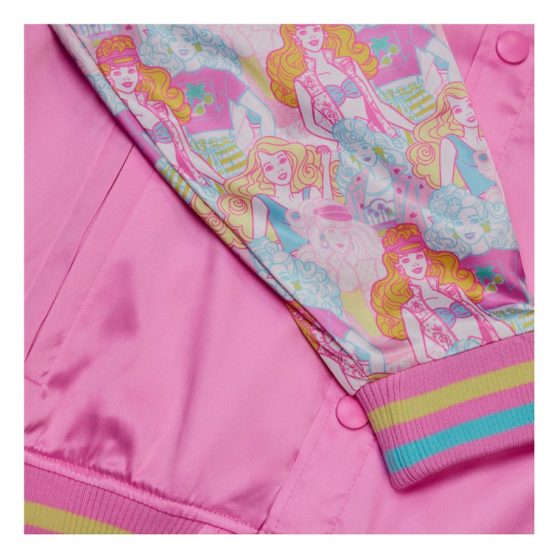 Mattel by Loungefly Jacket Unisex Barbie 65th Anniversary Size XL 3