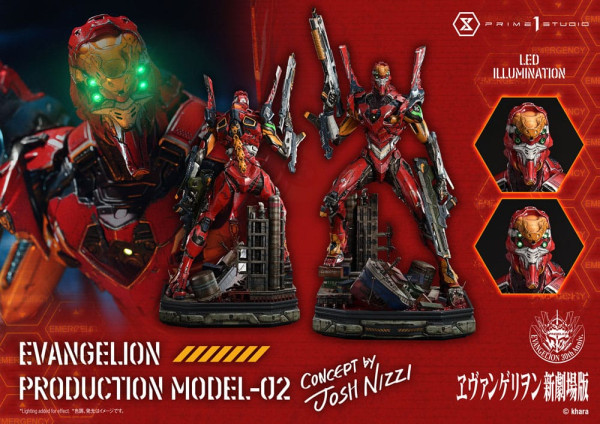 Rebuild of Evangelion Ultimate Diorama Masterline Series Statue Evangelion Production Model-02 (Conc 5