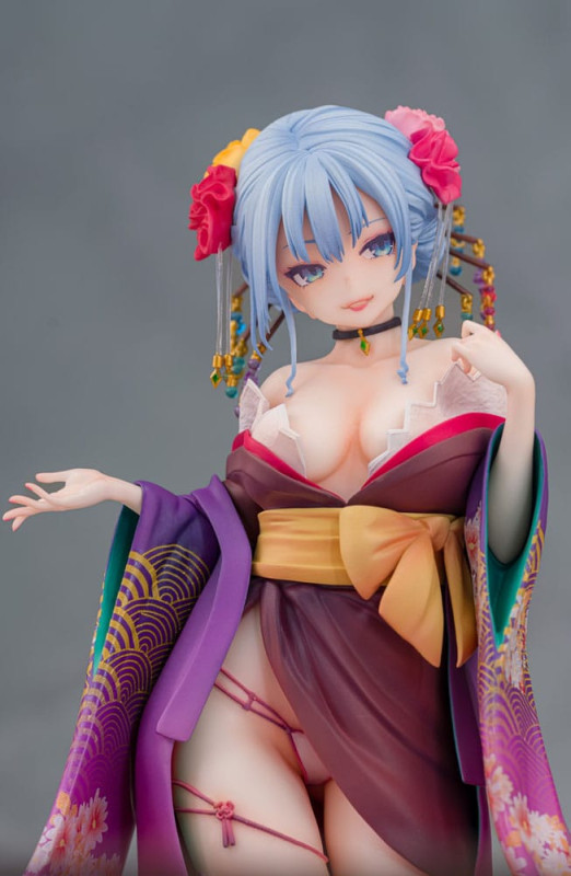 Original Character Statue 1/7 Shujuu Ecstasy Shion Oiran Ver. 15 cm 9