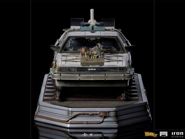 Back to the Future III Art Scale Statue 1/10 DeLorean 57 cm