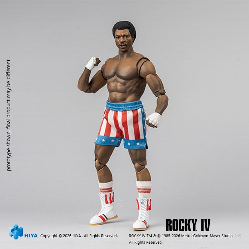 Rocky IV Exquisite Super Series Action Figure 1/12 Apollo 16 cm 3