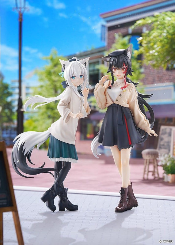 Hololive Production G.S. Collection PVC Figure 1/7 Shirakami Fubuki: Date Style - Casual Outfit Ver. 4