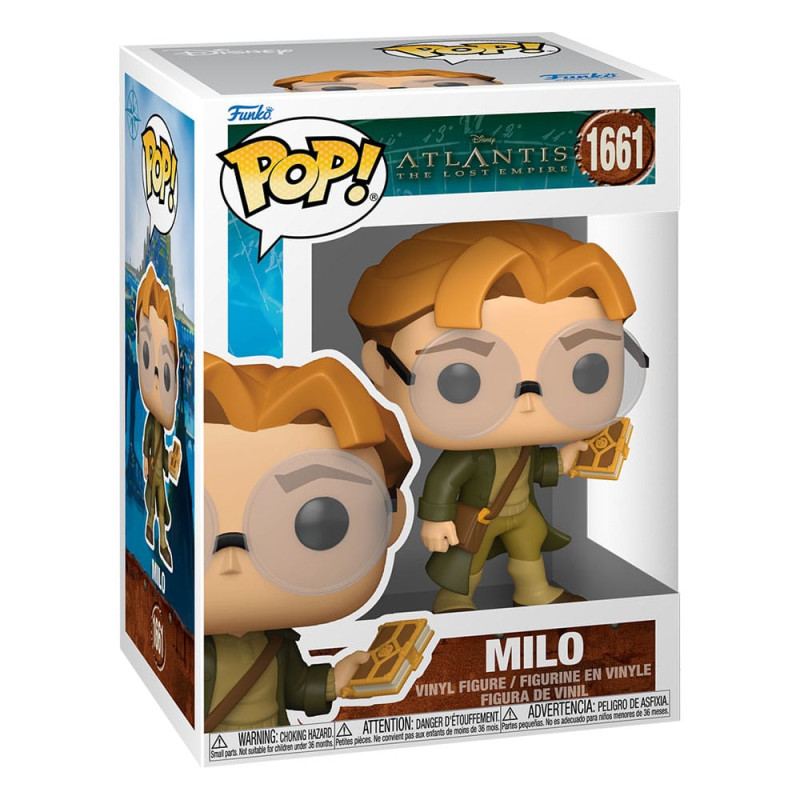 Atlantis: The Lost Empire POP! Vinyl Figure Milo 9 cm 1