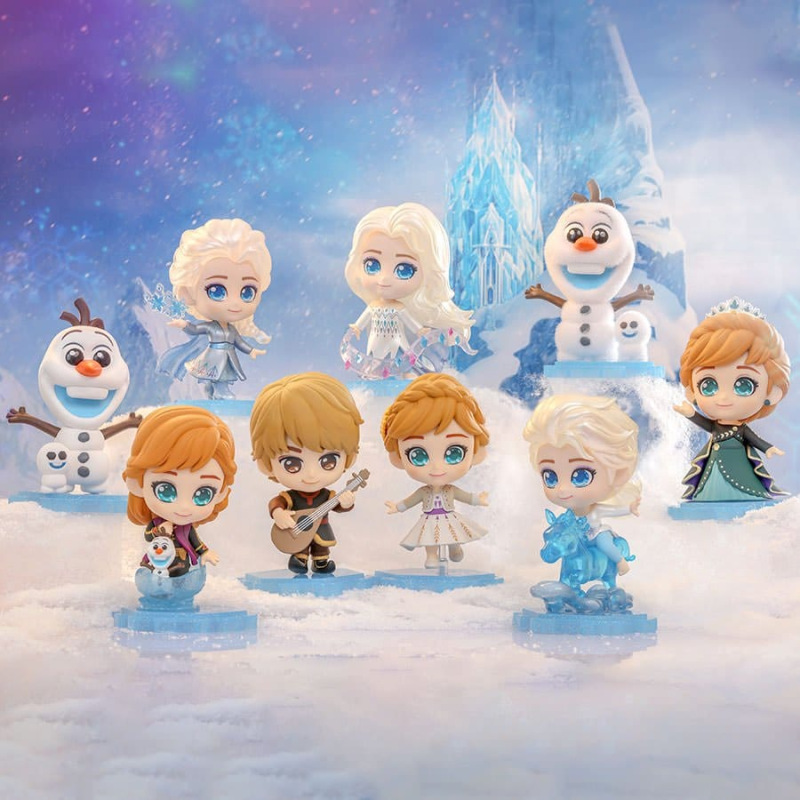 Frozen Cosbi Mini Figures 8 cm Blind Box Display (8) 12