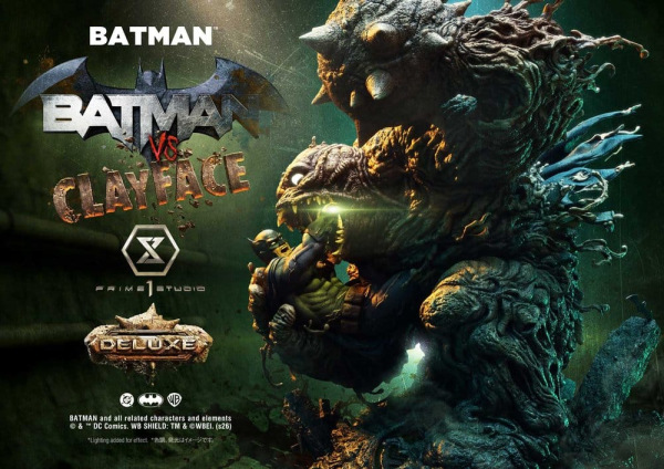 DC Comics Ultimate Premium Masterline Series Statue 1/4 Batman VS Clayface DX Bonus Version 83 cm 1