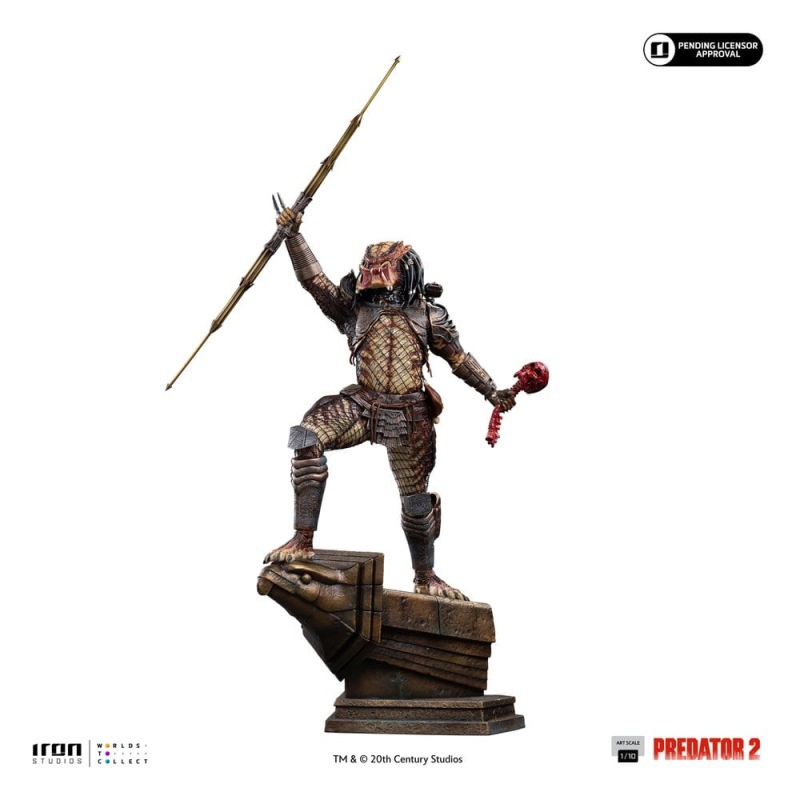Predator 2 Predator City Hunter Art Scale Statue 1/10 Predator City Hunter 43 cm 4