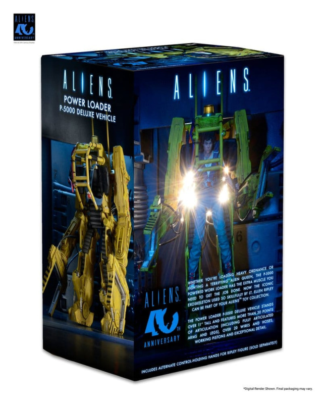 Aliens Deluxe Vehicle Power Loader (P-5000) (40th Anniversary) 28 cm 3