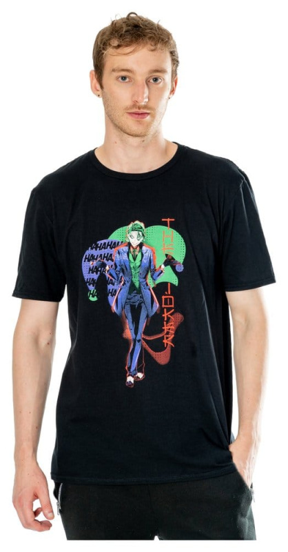 DC Comics T-Shirt The Joker Anime Red Light 1