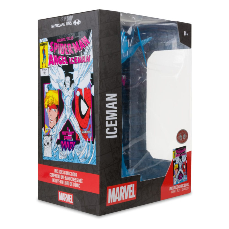 Marvel Collection PVC Statue 1/6 Iceman (Marvel Tales #229) (Red Platinum Edition) 29 cm 8
