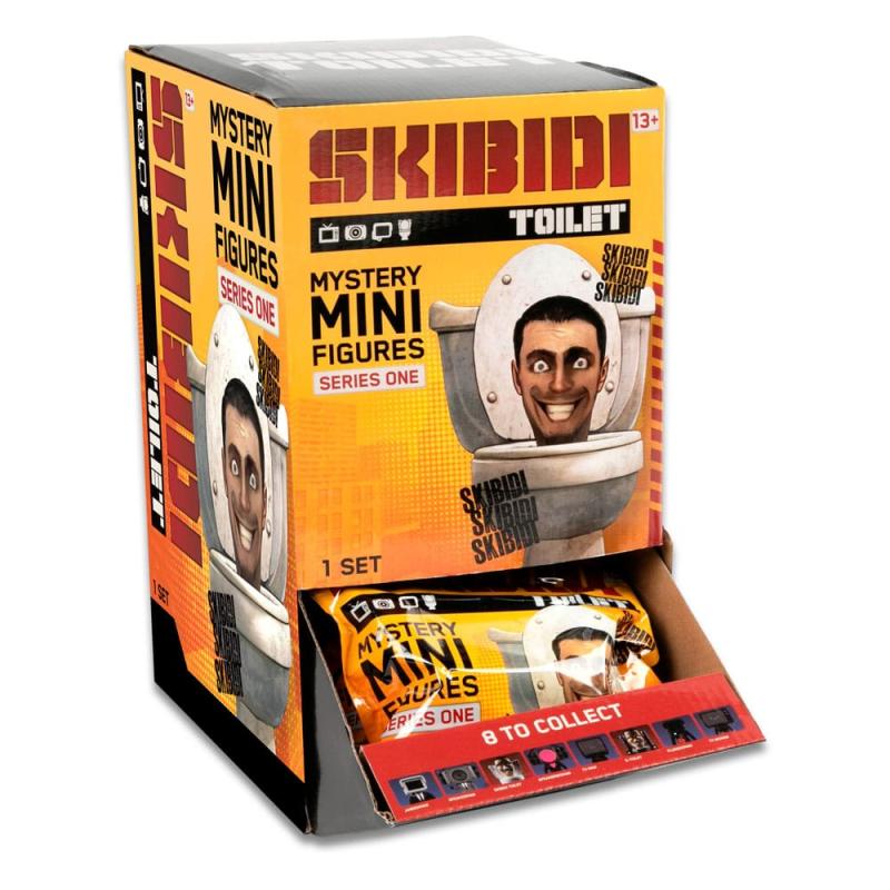 Skibidi Toilet Minifigures 6 cm Series 1 Display (24) 2