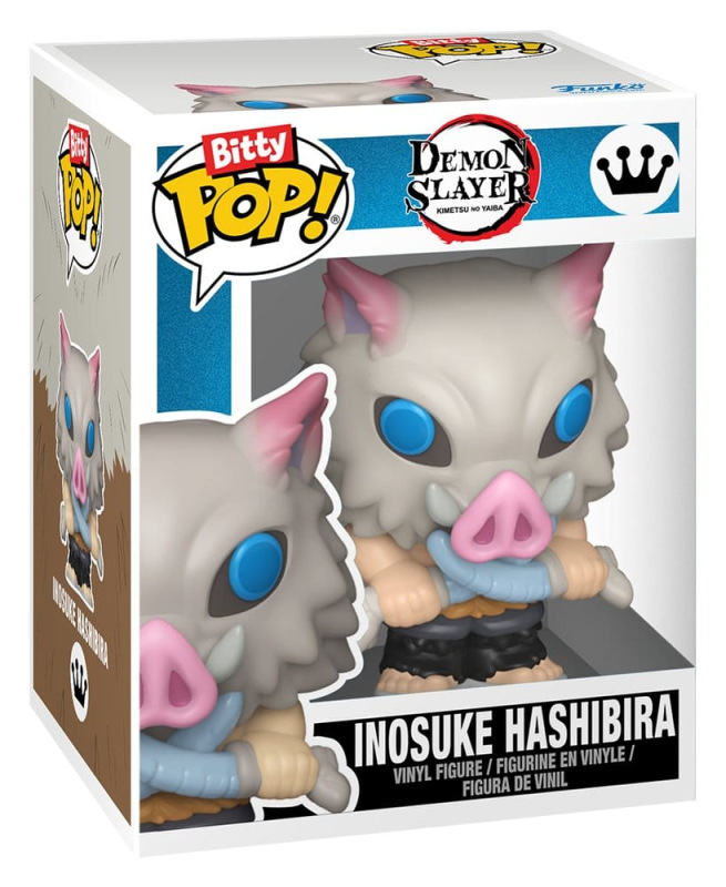 Demon Slayer: Kimetsu no Yaiba Bitty POP! Vinyl Figures 2-Pack Inosuke & Zenitsu 2 cm 1