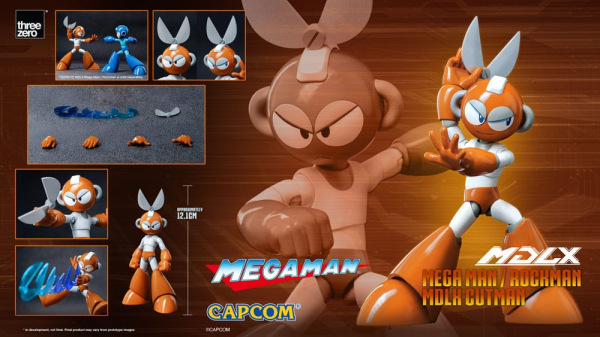 Mega Man MDLX Action Figure Rockman / Mega Man Cutman 12 cm 12