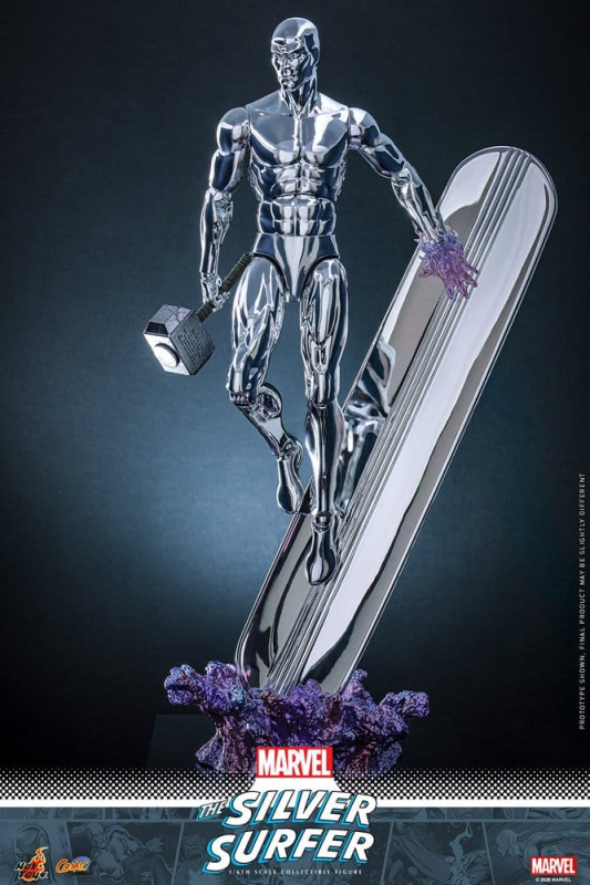 Marvel Action Figure 1/6 Silver Surfer 32 cm 10