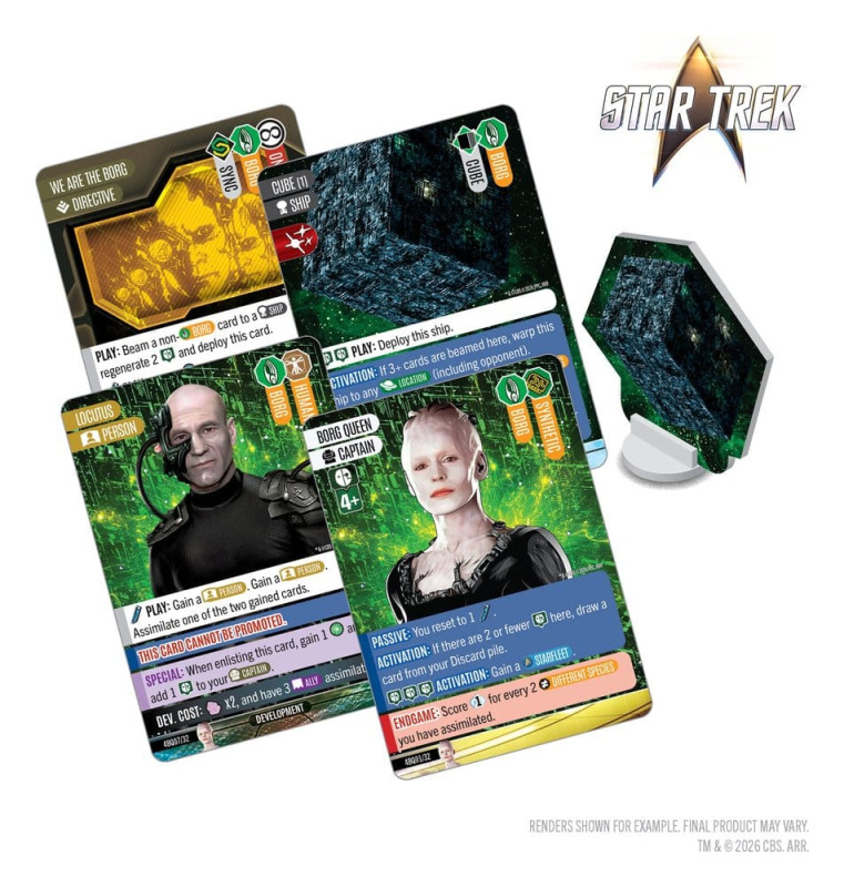 Star Trek: Captain's Chair Card Game: Resistance is Futile *English Version* 5