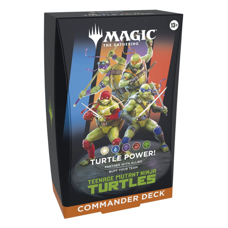 Magic the Gathering Teenage Mutant Ninja Turtles Commander Decks Case (4) english 1