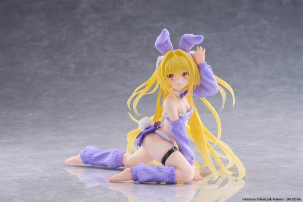 To Love-Ru Darkness MOFLOCK PVC Figure Golden Darkness (Fluffy Bunny Ver.) 13 cm 8