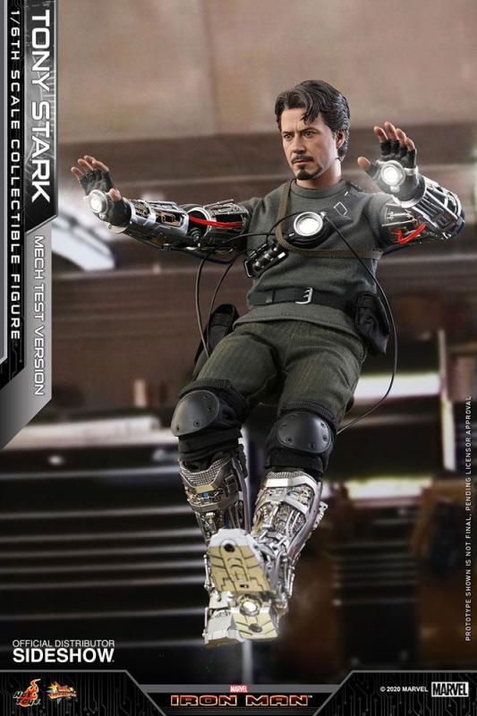 Iron Man: Tony Stark (Mech Test Version) - Figure 1/6  - Hot Toys