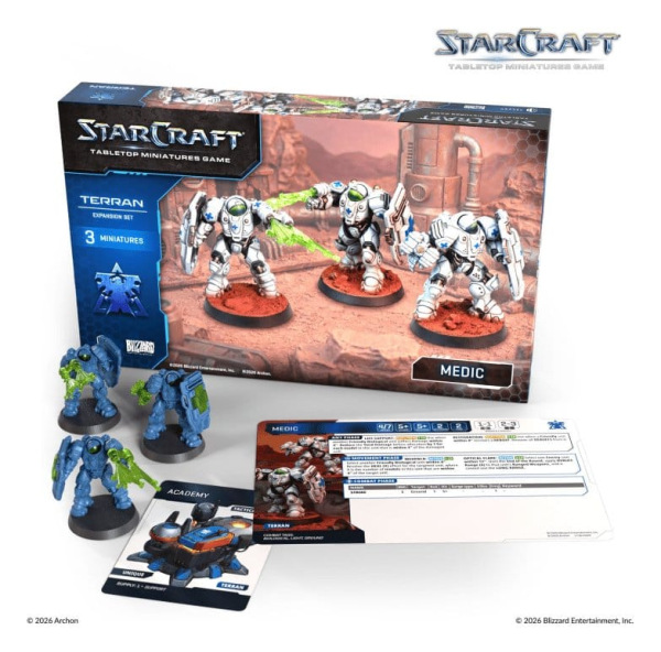 StarCraft TMG Expansion Set Terran: Medic 3