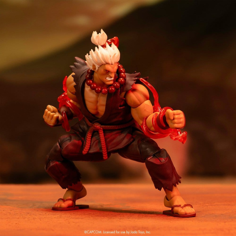 Ultra Street Fighter II: The Final Challengers Action Figure 1/12 Akuma 15 cm 2