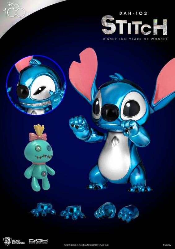 Disney 100 Years of Wonder: Stitch 1/9 Dynamic 8ction Heroes Action Figure - BKT