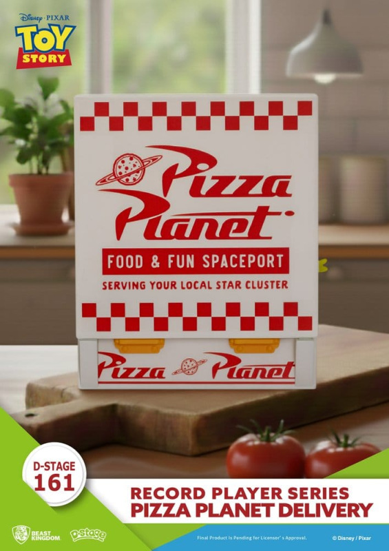 Toy Story Record Player Series PVC figure Pizza Planet Delivery 12 cm 5