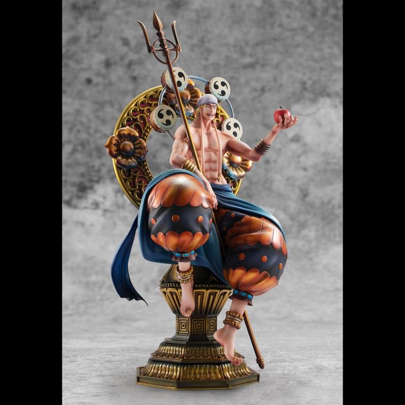 One Piece P.O.P PVC Statue Neo Maximum The only God of Skypiea Enel 34 cm 4