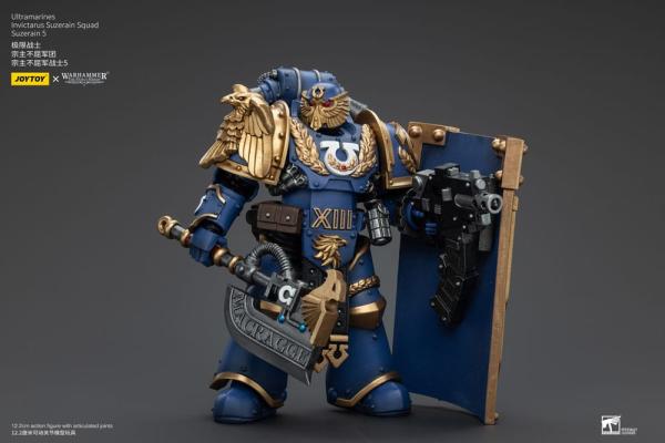 Warhammer The Horus Heresy Action Figure 1/18 Ultramarines Invictarus Suzerain Squad Suzerain 5 12 c